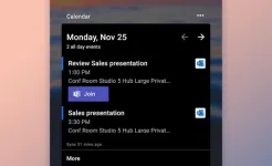 Screenshot Microsoft Launcher