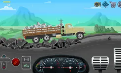 Screenshot Дальнобойщики 2D грузовик симулятор