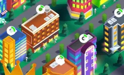 Screenshot Idle Light City: Clicker Games