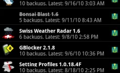 Screenshot Titanium Backup Pro