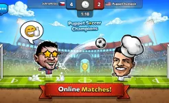 Screenshot Puppet Soccer: Champs League