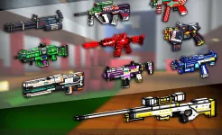 Screenshot Cops N Robbers:Pixel Craft Gun