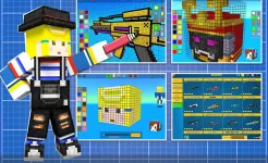 Screenshot Cops N Robbers:Pixel Craft Gun