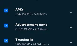 Screenshot Avast Cleanup