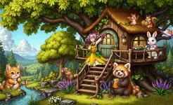 Screenshot Драконы и эльфы (Игра слияния)