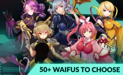 Screenshot Waifu - Idle Space Farmer