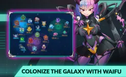 Screenshot Waifu - Idle Space Farmer
