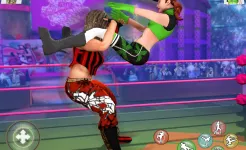 Screenshot Bad Girls Wrestling Game