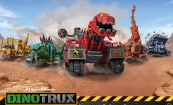 Screenshot Dinotrux: Командуй зверской стройкой!