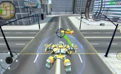 Screenshot Super Crime Steel War Hero Iron Flying Mech Robot