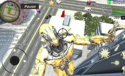 Screenshot Super Crime Steel War Hero Iron Flying Mech Robot