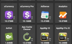 Screenshot AppMgr Pro III (App 2 SD)