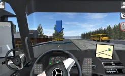 Screenshot Mercedes Truck Simulator Lux