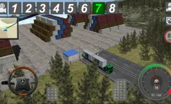 Screenshot Mercedes Truck Simulator Lux