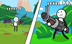 Screenshot One Gun: Stickman оффлайн игры