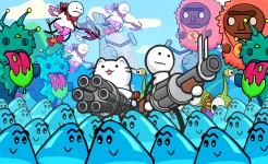 Screenshot One Gun: Stickman