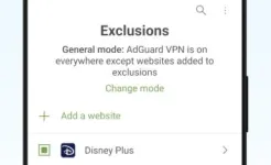 Screenshot AdGuard VPN Premium