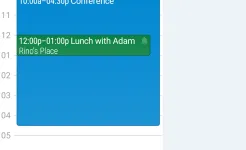 Screenshot aCalendar+ Calendar & Tasks