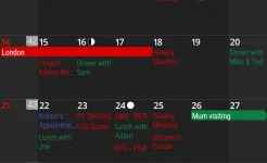 Screenshot aCalendar+ Calendar & Tasks