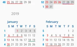Screenshot aCalendar+ Calendar & Tasks