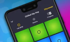 Screenshot Drum Pad Machine – Битмейкер