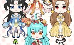 Screenshot Vlinder Doll: Dress up games