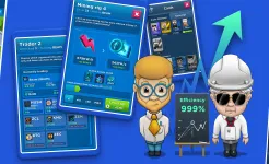 Screenshot Crypto Idle Miner: Bitcoin Inc