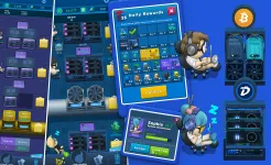 Screenshot Crypto Idle Miner: Bitcoin Inc