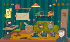 Screenshot Майнер - симулятор биткоина