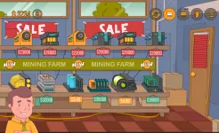 Screenshot Майнер - симулятор биткоина
