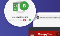 Screenshot DuckDuckGo Privacy Browser
