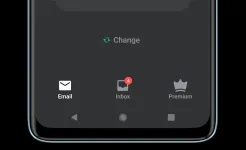 Screenshot Temp Mail