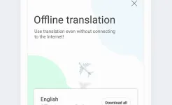 Screenshot Naver Papago - AI Translator