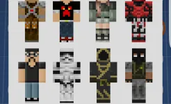 Screenshot Skin Editor 3D for Minecraft