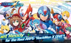 Screenshot ROCKMAN X DiVE