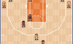 Screenshot Hoop League Tactics