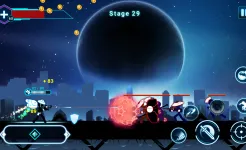 Screenshot Stickman Ghost 2: Galaxy Wars