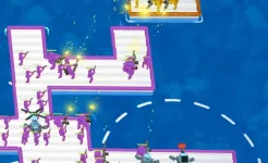 Screenshot War of Rafts: Crazy Sea Battle