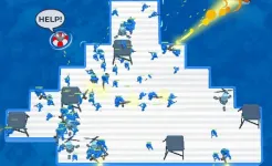 Screenshot War of Rafts: Crazy Sea Battle