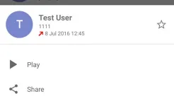 Screenshot ACR Phone