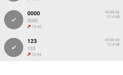 Screenshot ACR Phone