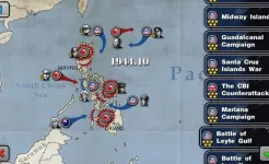 Screenshot Glory of Generals: Pacific-WW2