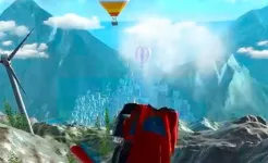 Screenshot Crash Delivery: разбей машину прыжком с трамплина
