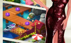 Screenshot Glamland: Fashion Show, Dress Up Competition Game