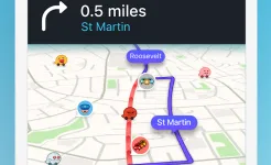 Screenshot Waze – социальный навигатор