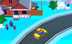 Screenshot Taxi Run - безумное такси