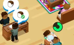 Screenshot Idle Barber Shop Tycoon – Экономический симулятор