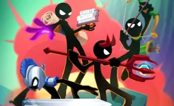 Screenshot Stickman Heroes: Возраст монстров