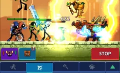 Screenshot Stickman Heroes: Возраст монстров