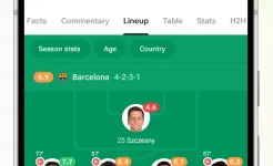 Screenshot FotMob Pro